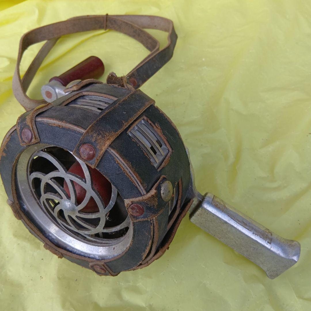 昭和レトロ品 緊急用手回しサイレン 「株式会社 赤尾保商店」