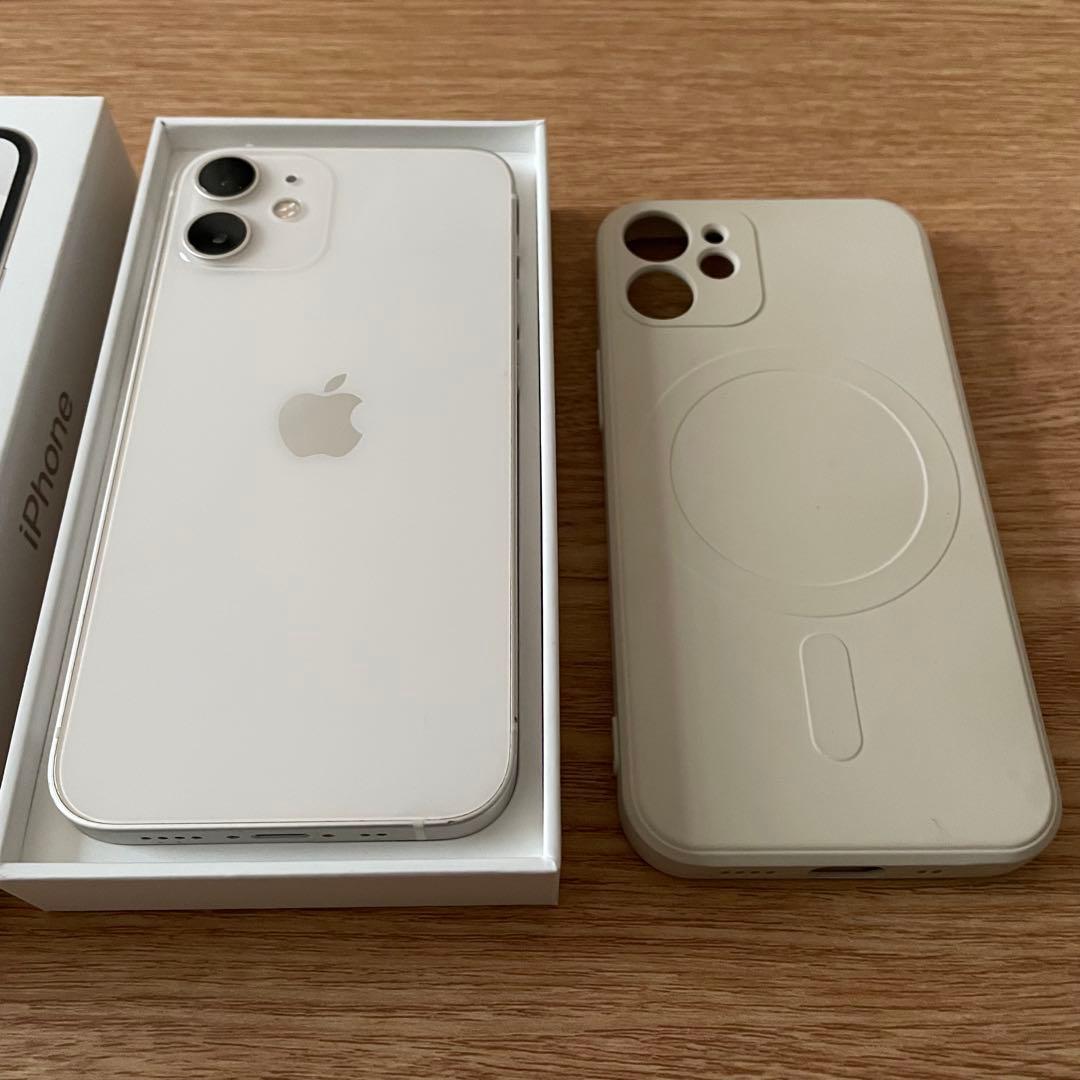 iPhone12mini 本体 64GB スターライト ☆付属品・箱・おまけ付き