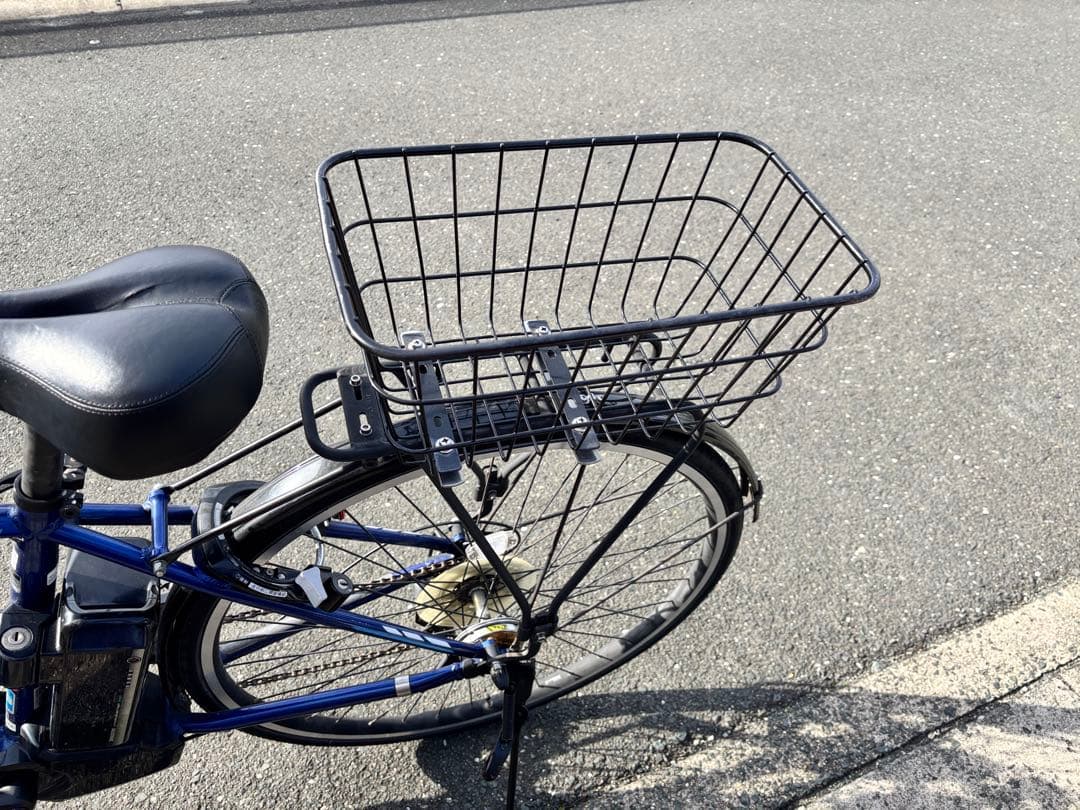 ブリヂストン 電動アシスト自転車 青 2021 直近点検済。TB1e 引取りのみ