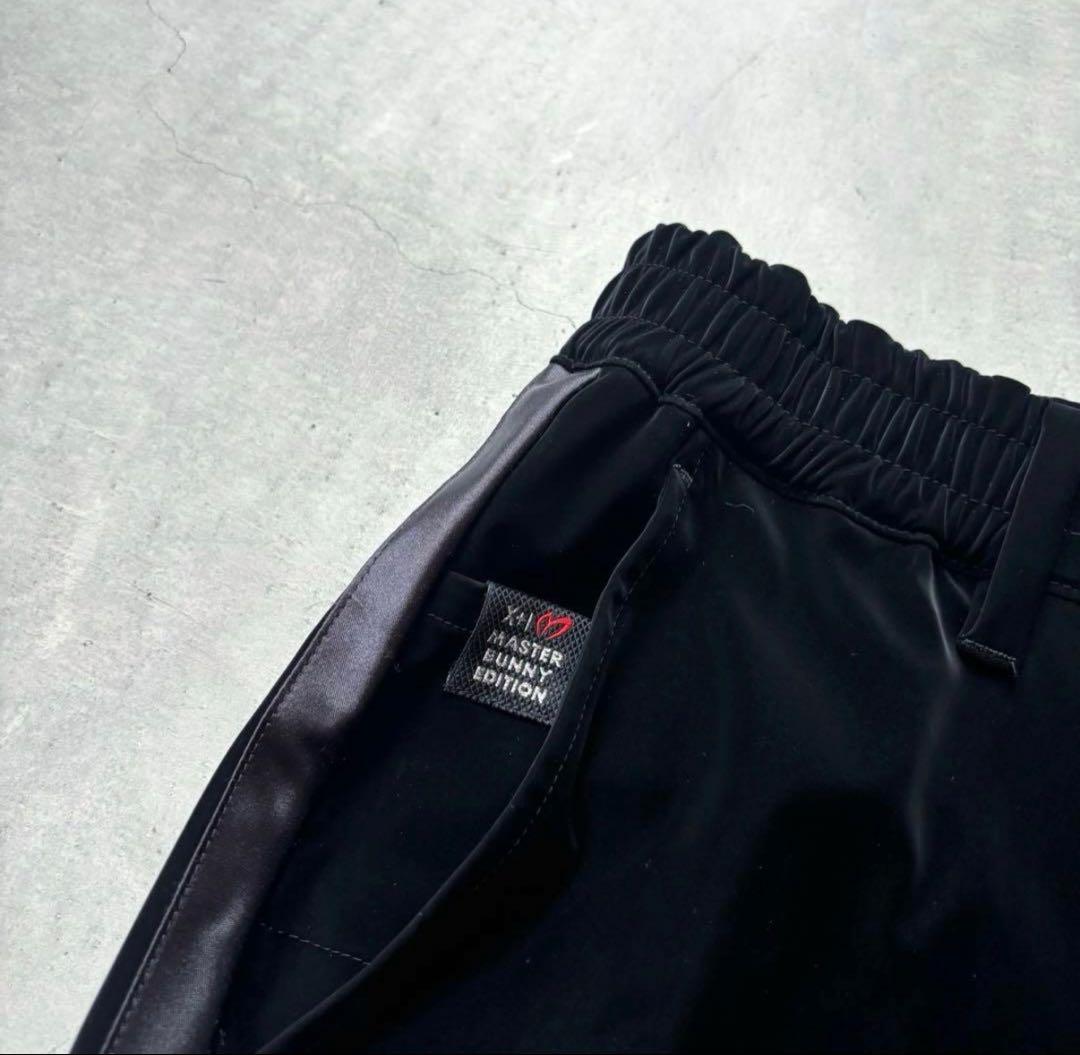 【美品】MASTER BUNNY EDITION サイドラインベルベットパンツ