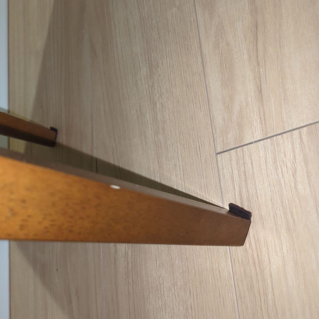 カリモク60 サイドテーブル　角割れあり