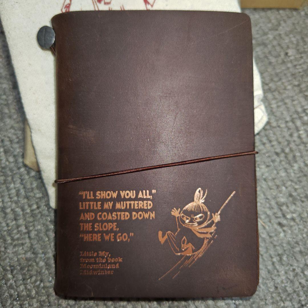 トラベラーズノート　ムーミンリトルミイ パスポートサイズ限定セット