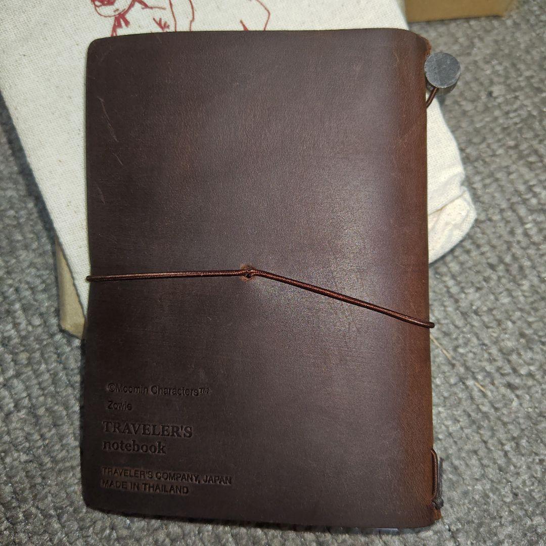 トラベラーズノート　ムーミンリトルミイ パスポートサイズ限定セット