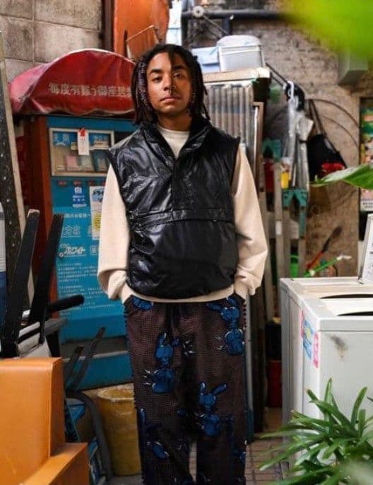 supply tokyo フリースベスト リバーシブル