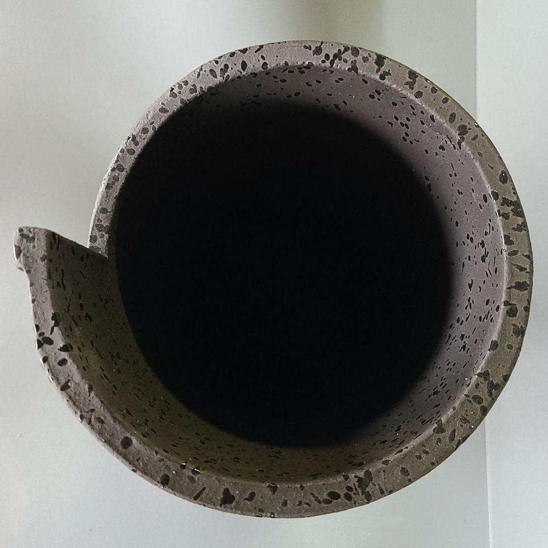 信楽焼スリム傘立て スパイラル 高さ５７cm