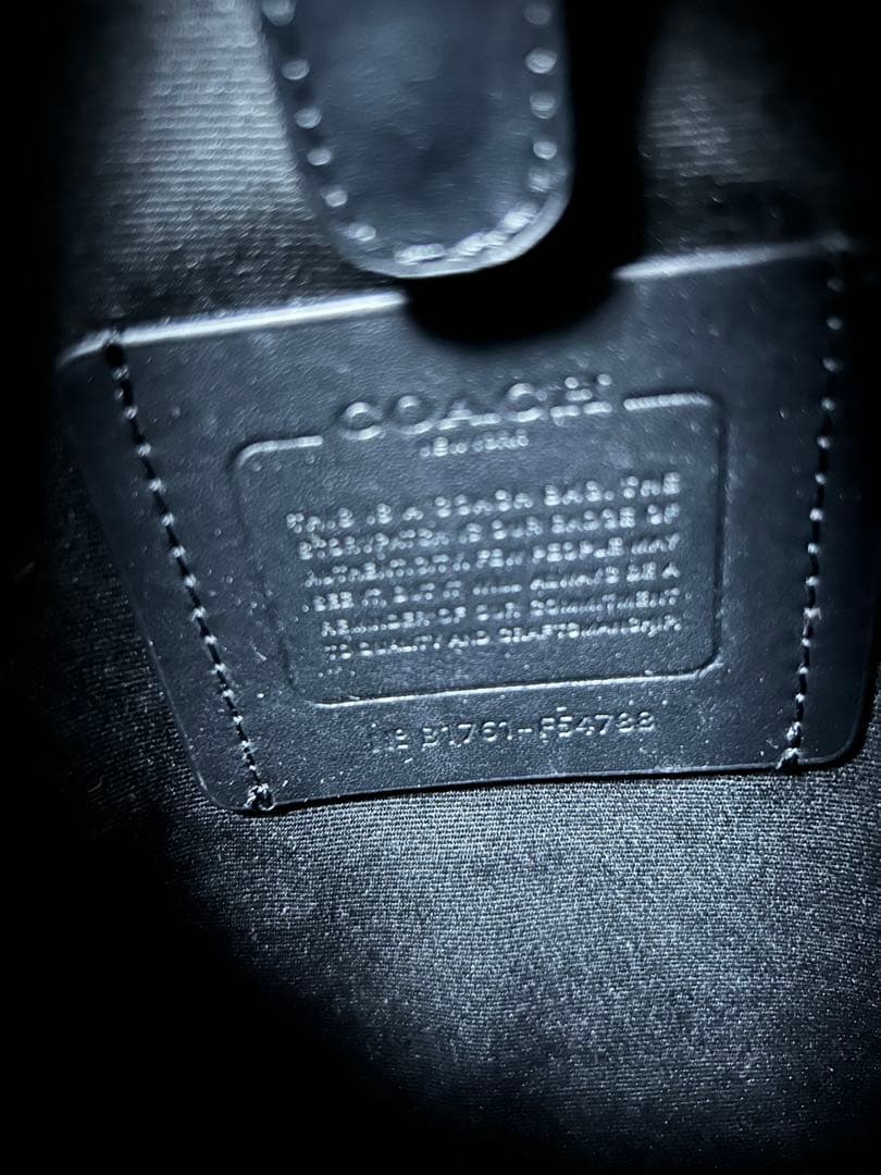 ぴかちゅうさん専用です！★超美品★COACH ブラック ショルダーバッグ