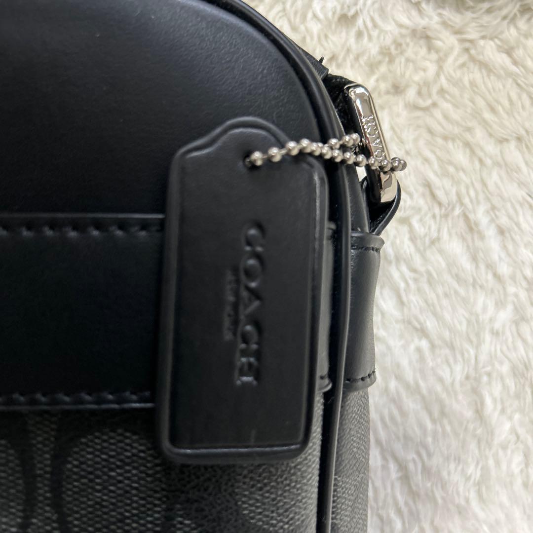 ぴかちゅうさん専用です！★超美品★COACH ブラック ショルダーバッグ