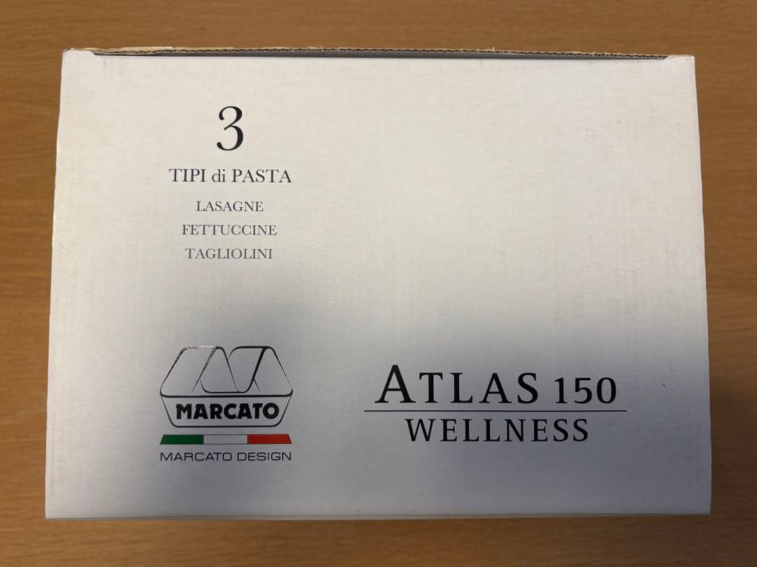 【美品】MARCATO Atlas 150 パスタマシン　生麺　説明書有　箱有