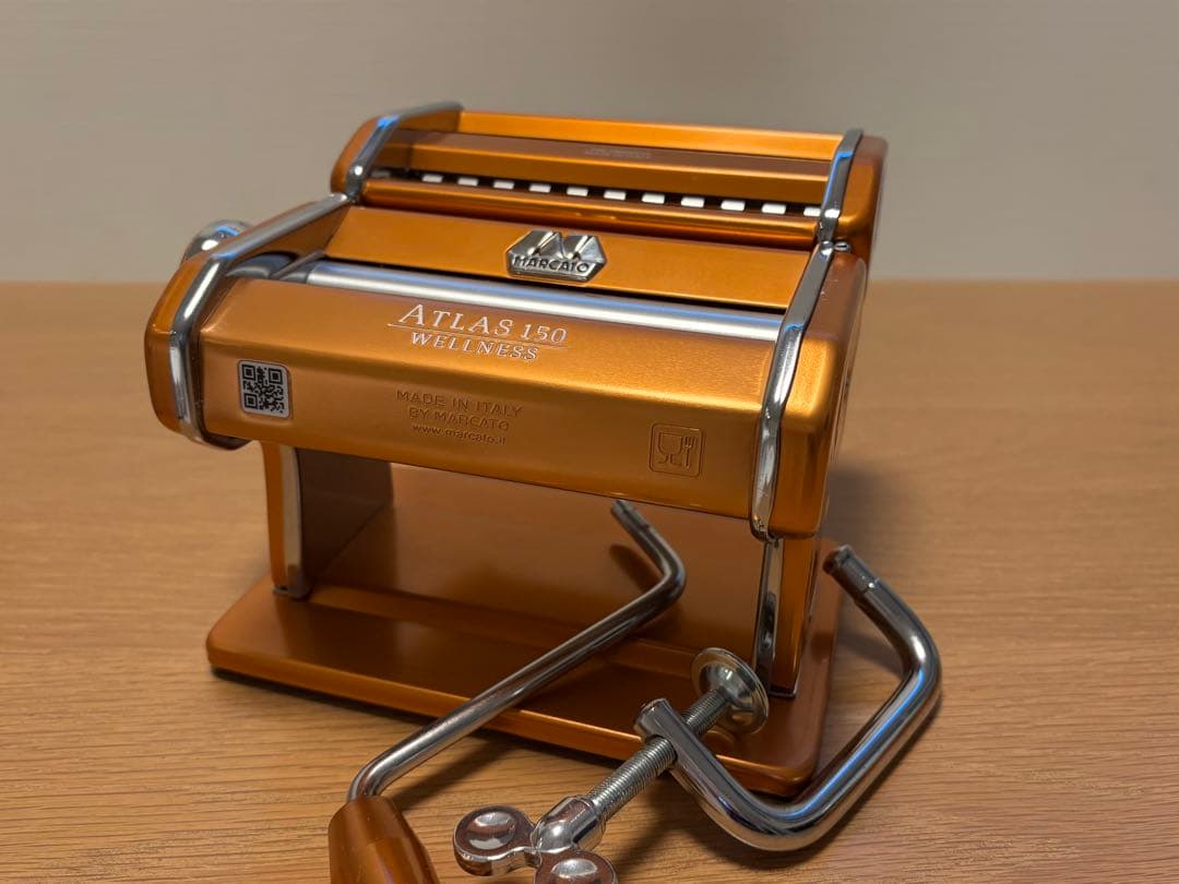 【美品】MARCATO Atlas 150 パスタマシン　生麺　説明書有　箱有