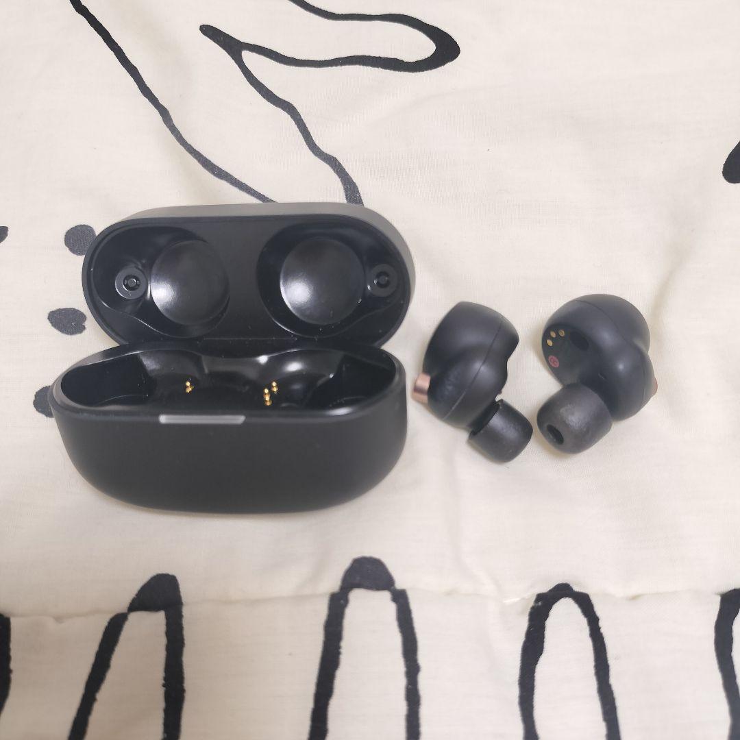 SONYワイヤレスノイズキャンセリングステレオヘッドセットWF-1000XM4黒