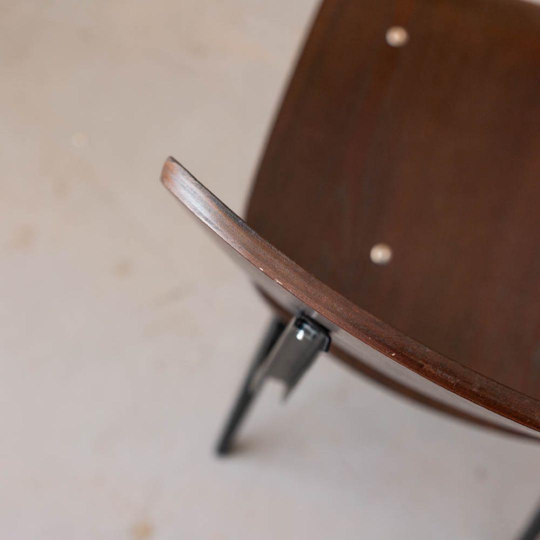 ダイニングチェア ダークブラウン 木製