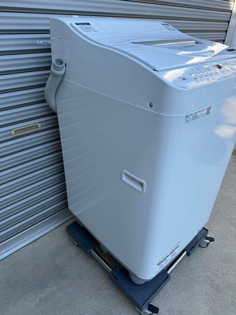 分解清掃済み✨SHARP 洗濯機　2023年製　ES-T6E2-W