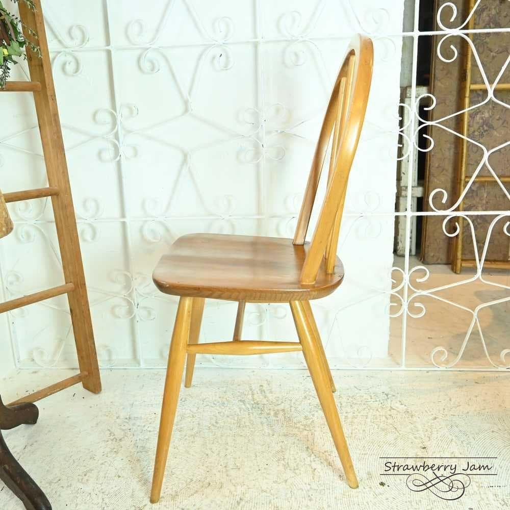 L3705-300-3 英国ヴィンテージ アーコールチェア フープバック ４本