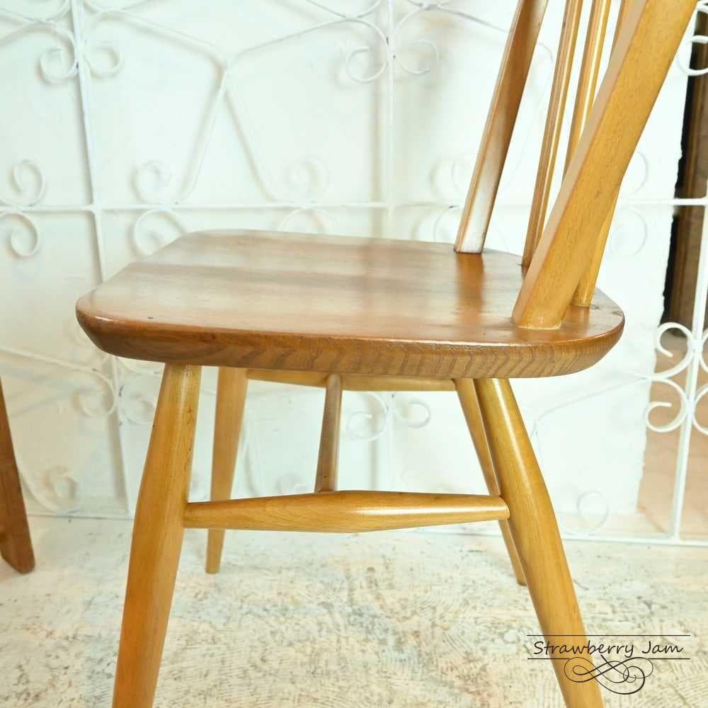 L3705-300-3 英国ヴィンテージ アーコールチェア フープバック ４本