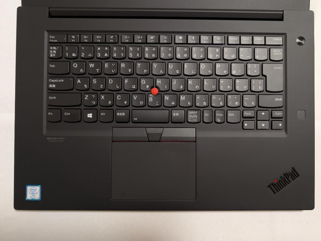 ThinkPad P1 Gen2 i7/32GB/1TB/4K/15.6インチ