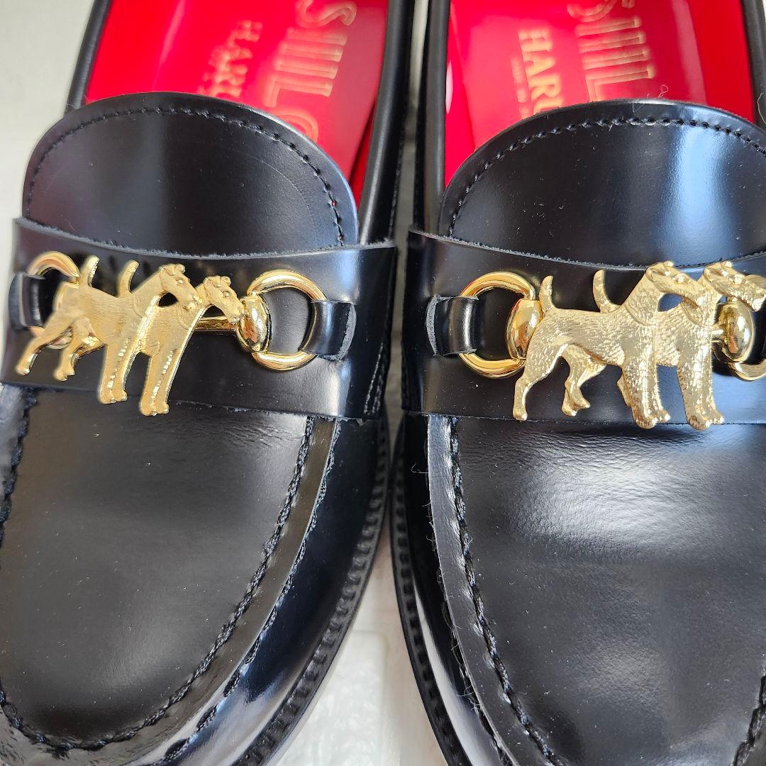 【未使用級】SIILON HARUTA メモリーフォームローファー 黒