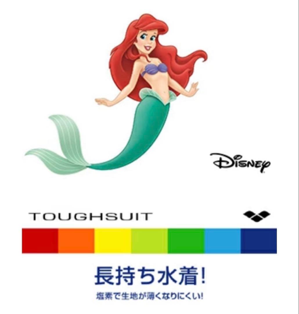arena ×ディズニー長持ちタフスーツ競泳水着DIS-6353W L BKPT