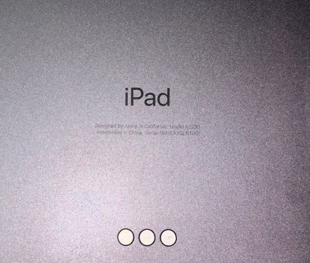 iPad Pro 第２世代　11インチ　部品取り