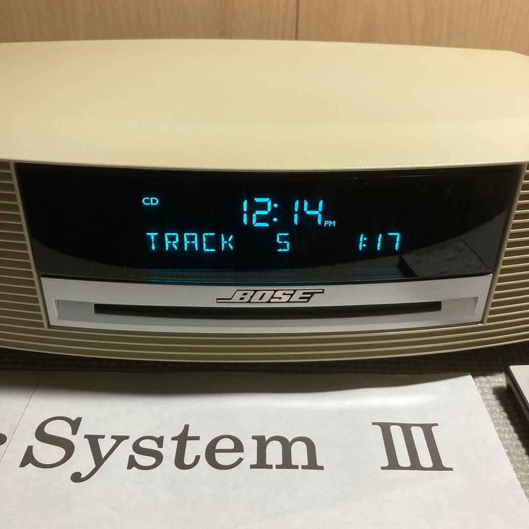 ワイドFM、完動&メンテ品　Bose wave music systemⅢ