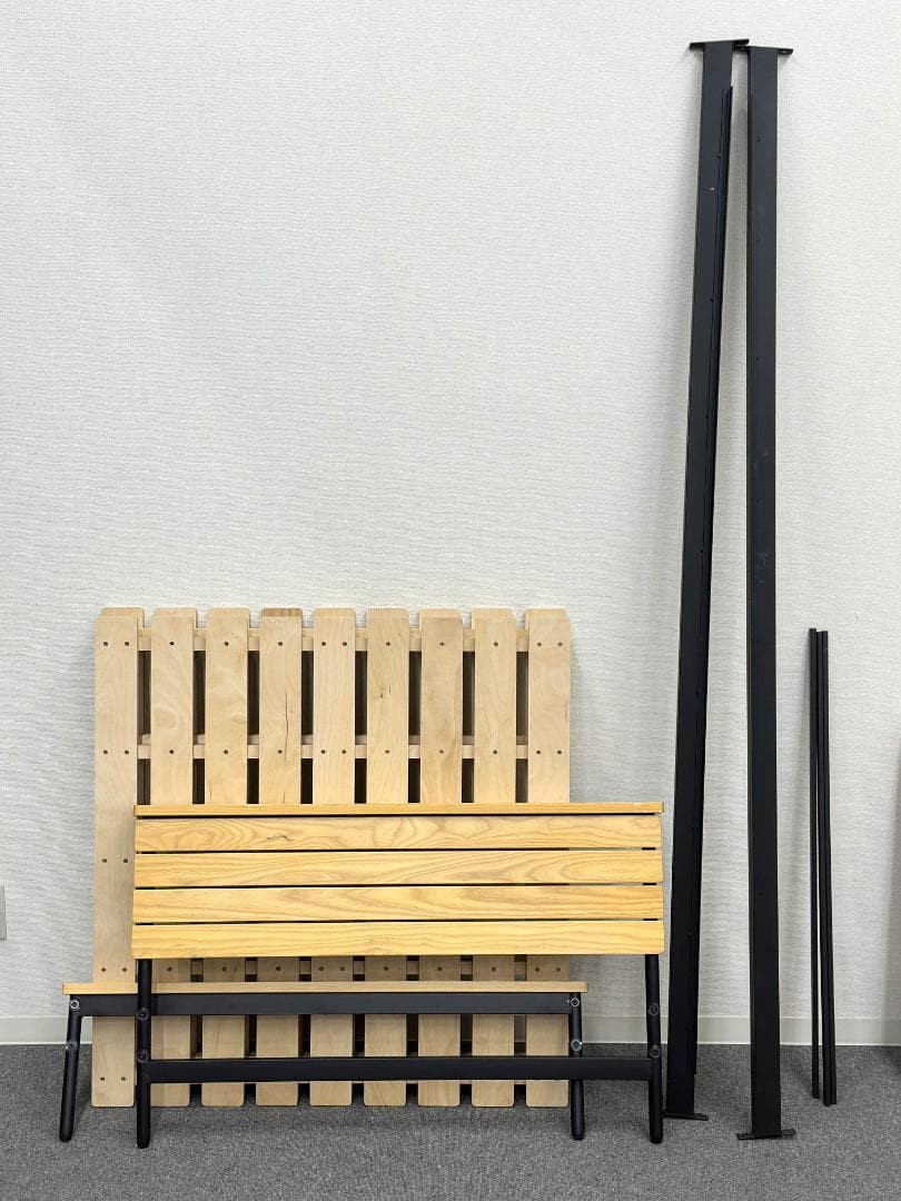 ■IDEE■パンカ　ベッドフレーム　シングル　シンプル　おしゃれ　一人暮らし