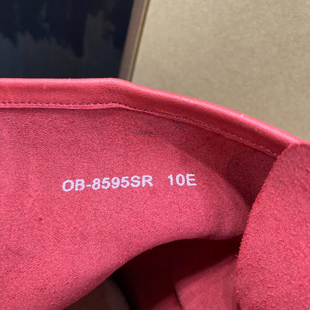 ▼10E　SLOWWEARLION　エンジニアブーツ　レッド　OB-8595SR