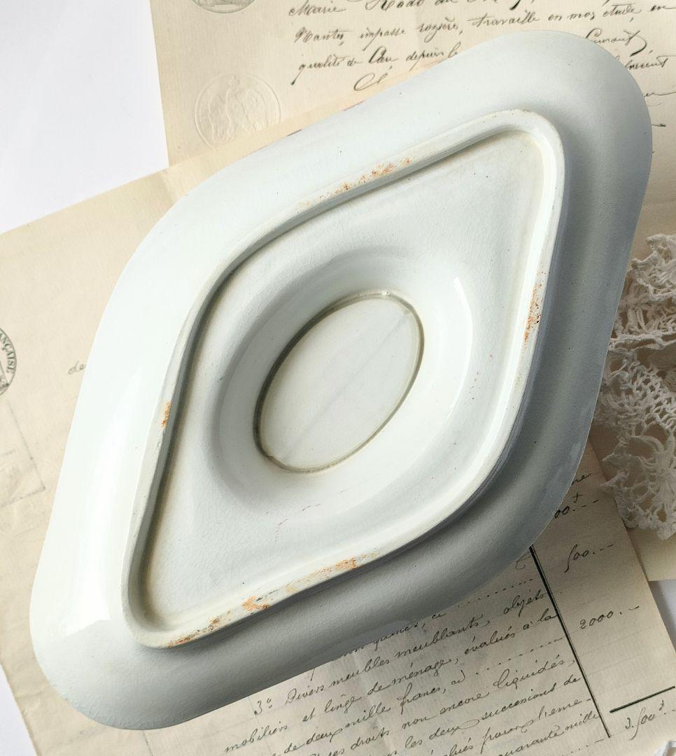 希少　美品　サンタマン　ブールドネージュ　ソーシエール　フランスアンティーク