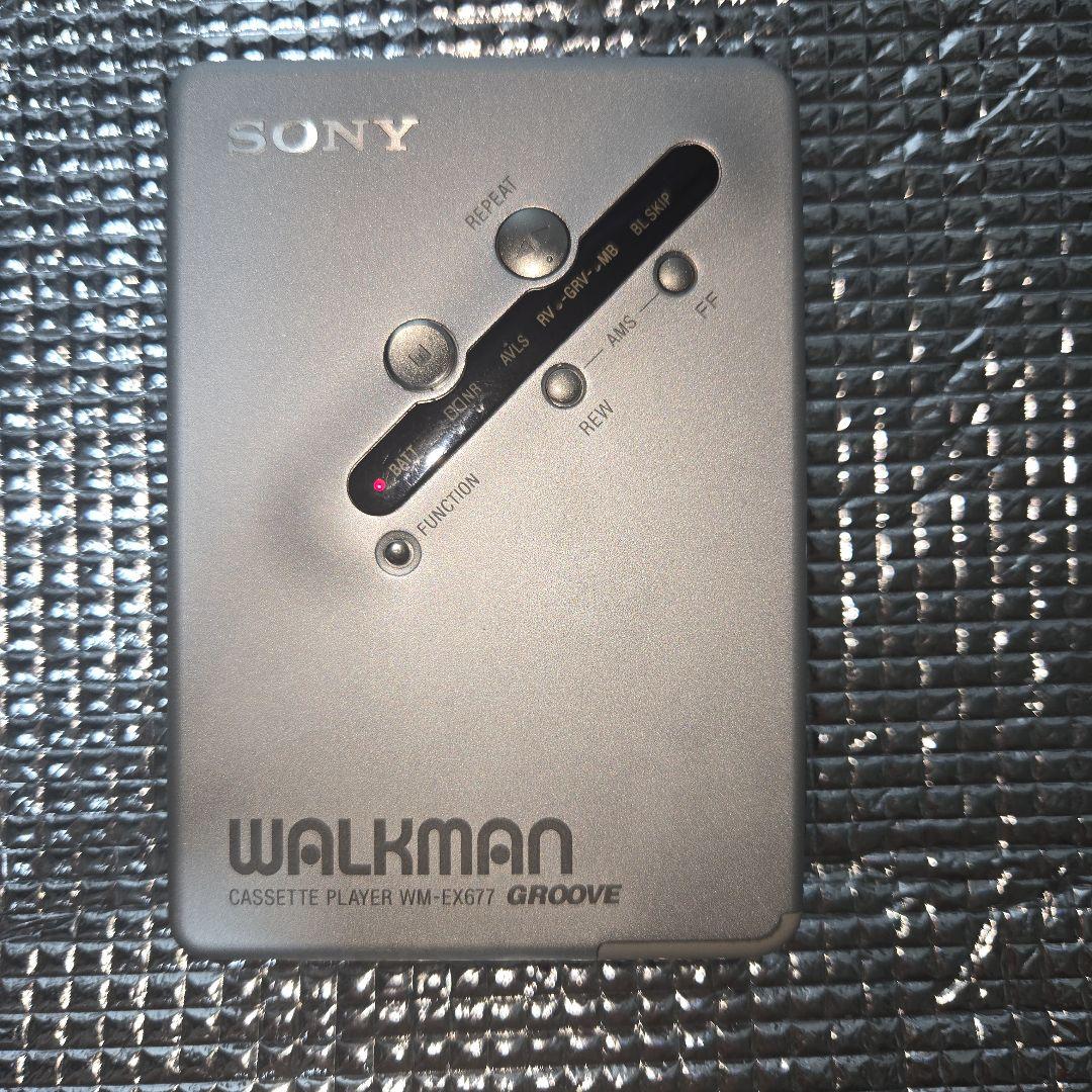 SONY WM-EX677 カセットプレーヤー 動作品