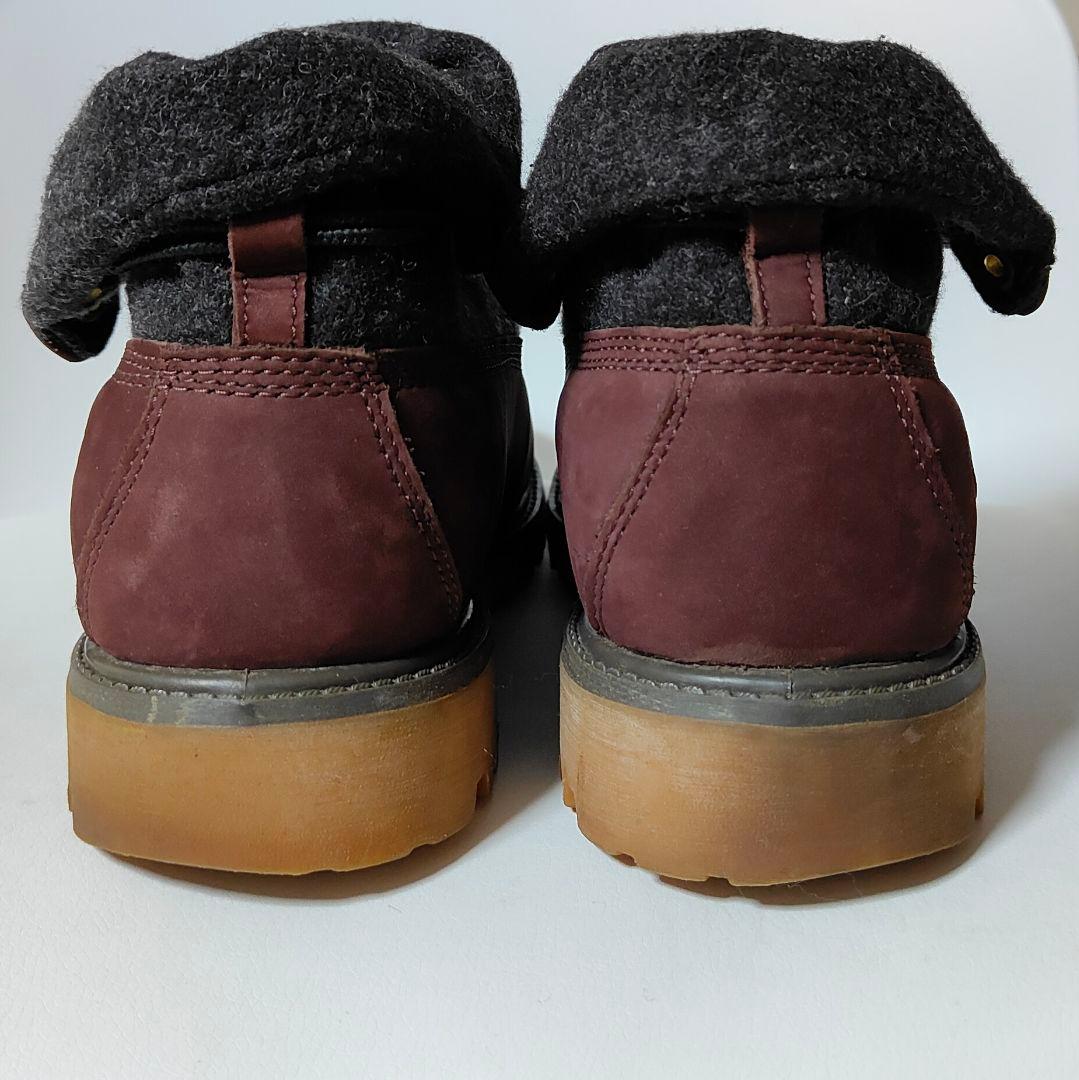 良品　ティンバーランド ロールトップブーツ　9.5W　27.5cm相当