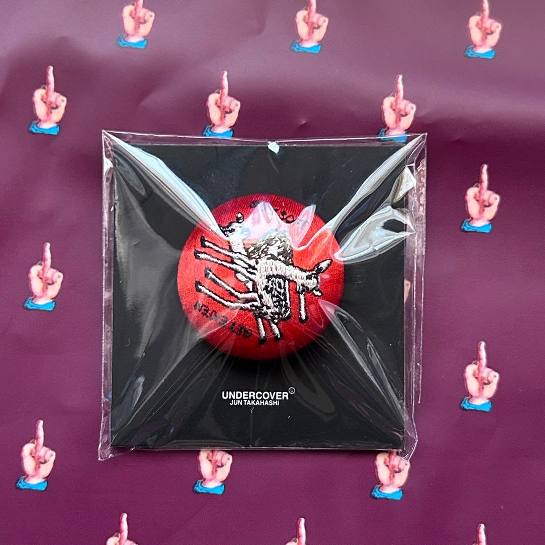 専用 UNDERCOVER 刺繍 バッジ UC1F4X06-2 イエロー