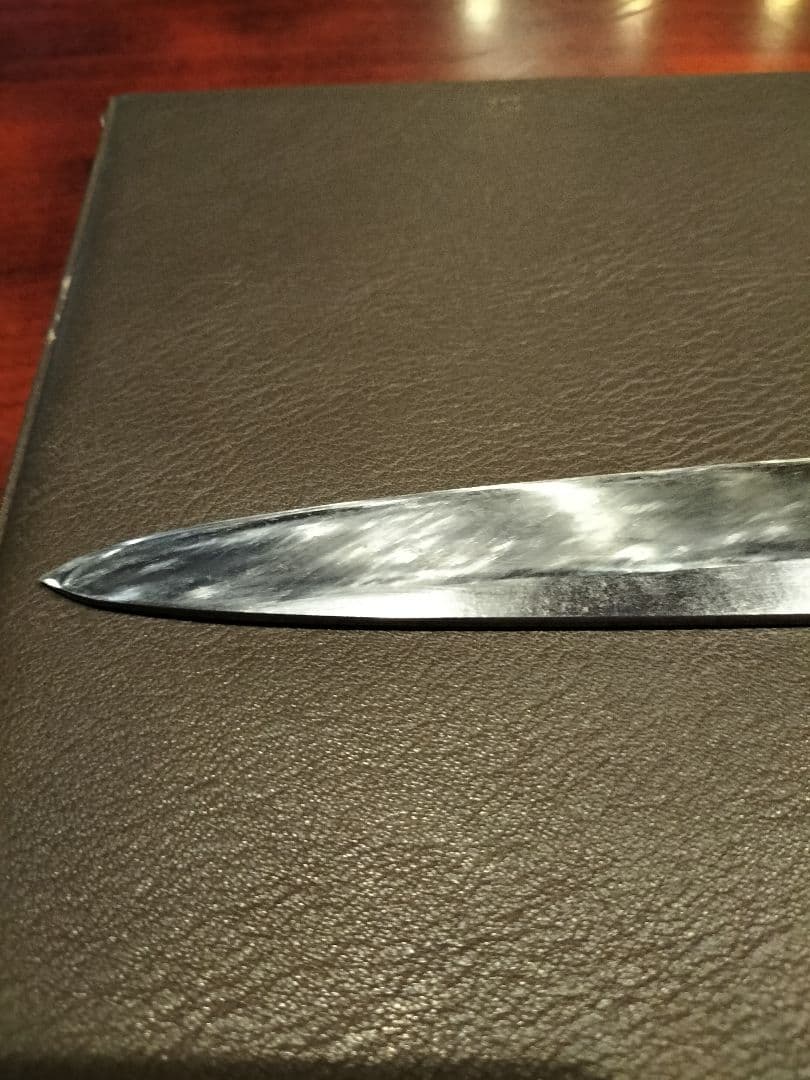 18万円正本総本店純日本鋼 本焼き包丁尺一　白一鋼本焼