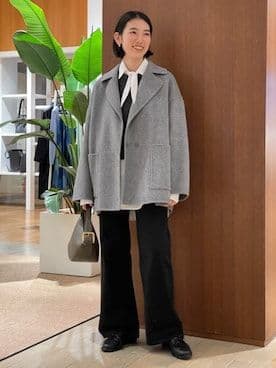 【Ballsey】ウールリバーショートコート　(現行品)