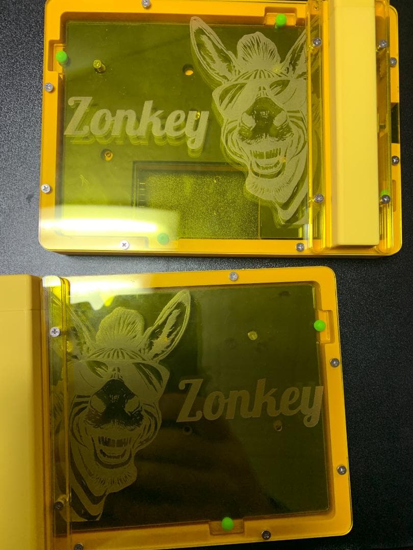 な*き様 無線キーボード　Zonkey　Ver.2 ガスケットマウントケース　白