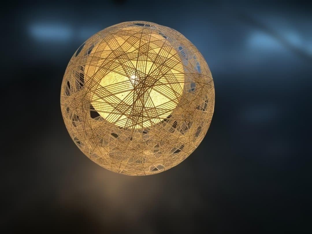 【送料無料】コイズミ LEDライト AP47454L 糸巻きデザイ 251021