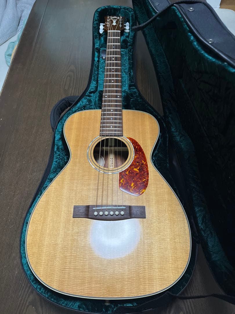 仕様変更！★Guild M-140★美品★セルロイドピックガード★オール単板