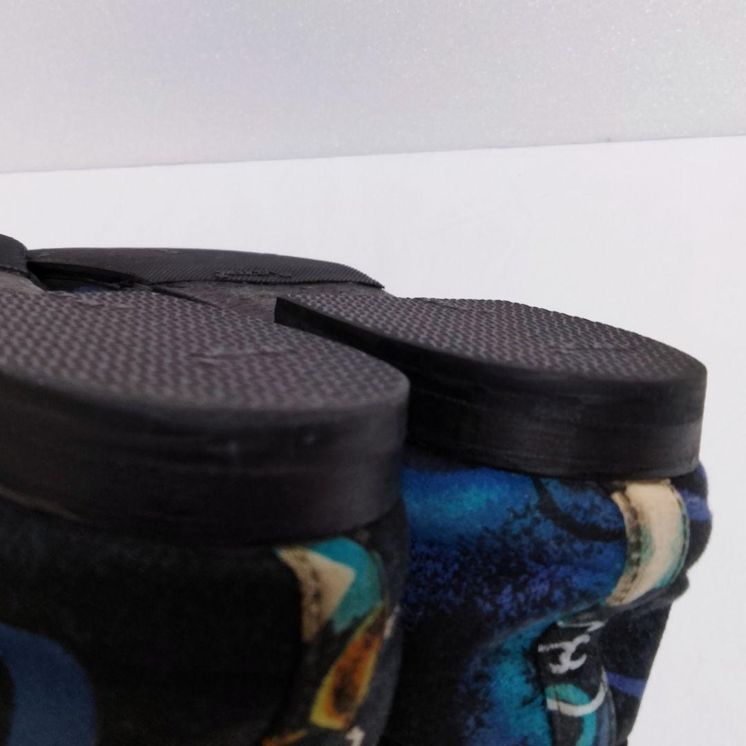 【CHANEL】シャネル フラットシューズ 総柄 ココマーク 34 1/2