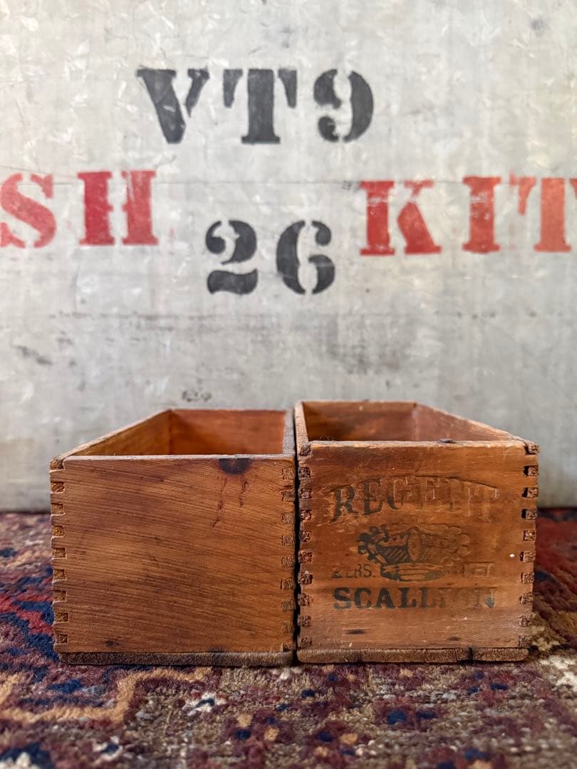 アンティーク雑貨 Vintage Cheese Box