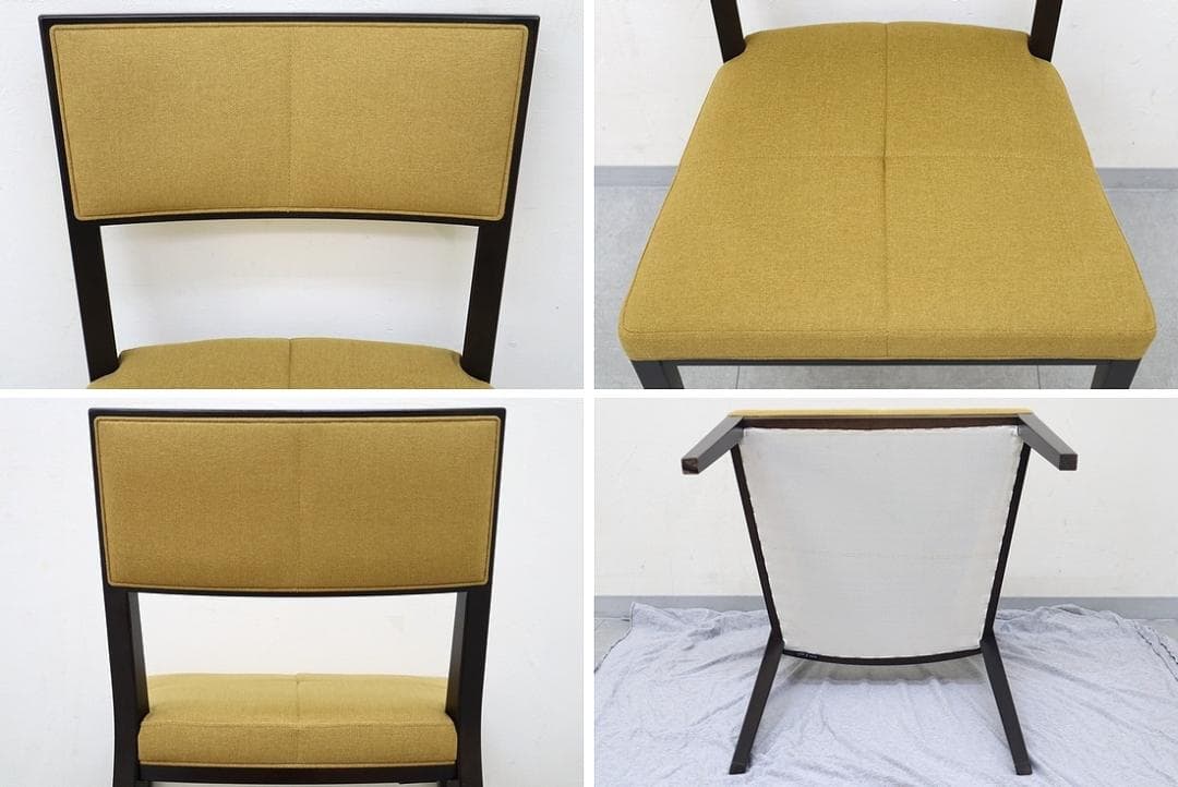 A②2脚セット 美品 TIME&STYLE ダイニングチェア 椅子 旭川家具