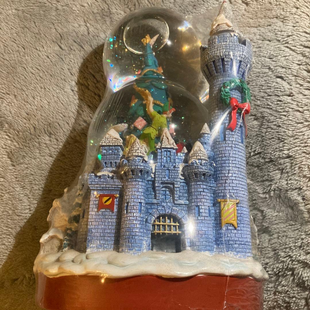 ディズニー　スノーグローブ　スノードーム　オルゴール