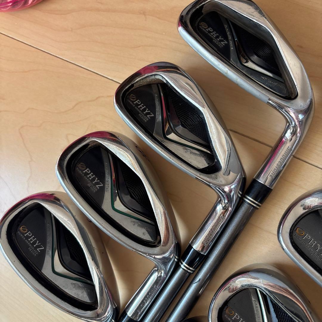 ブリヂストン BRIDGESTONE ファイズ PHYZ アイアンセット 8本