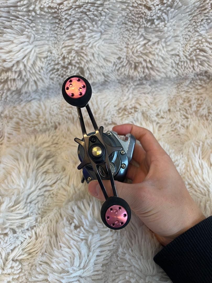 左巻き　カウンター付きリールセット【紅牙 ICS 103 MAX DLC】