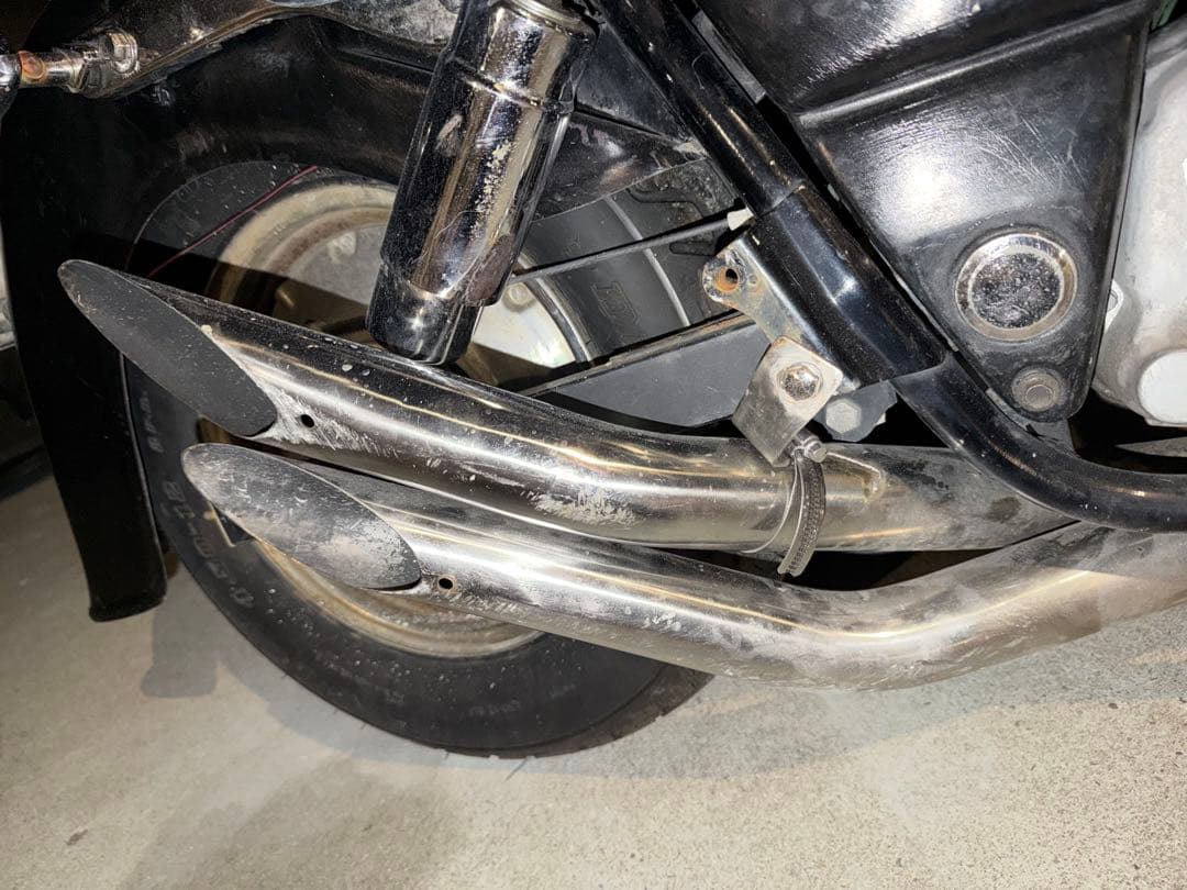 マグナ50 デュアルスラッシュカットマフラー