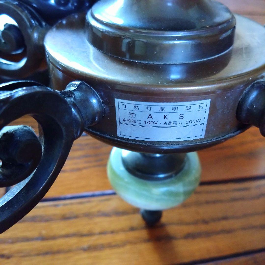 【ルパンヒデロウ様お取り引き品】フラワーモチーフ アンティーク シャンデリア