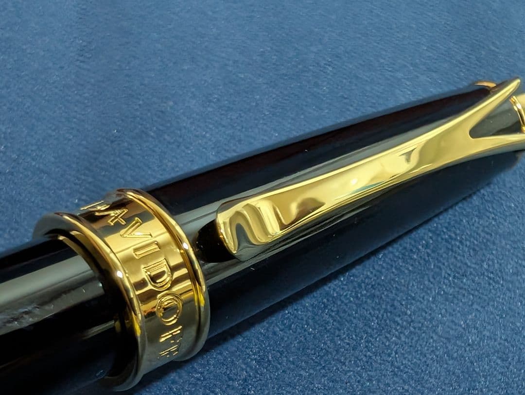 DAVIDOFF ダビドフ ヴェリィ ヅィーノ レジン 万年筆　ペン先18金