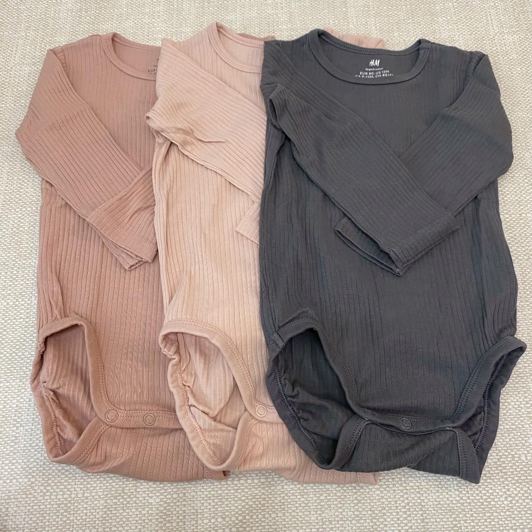 【美品】まとめ売りセット ロンパース 70〜73 女の子 長袖