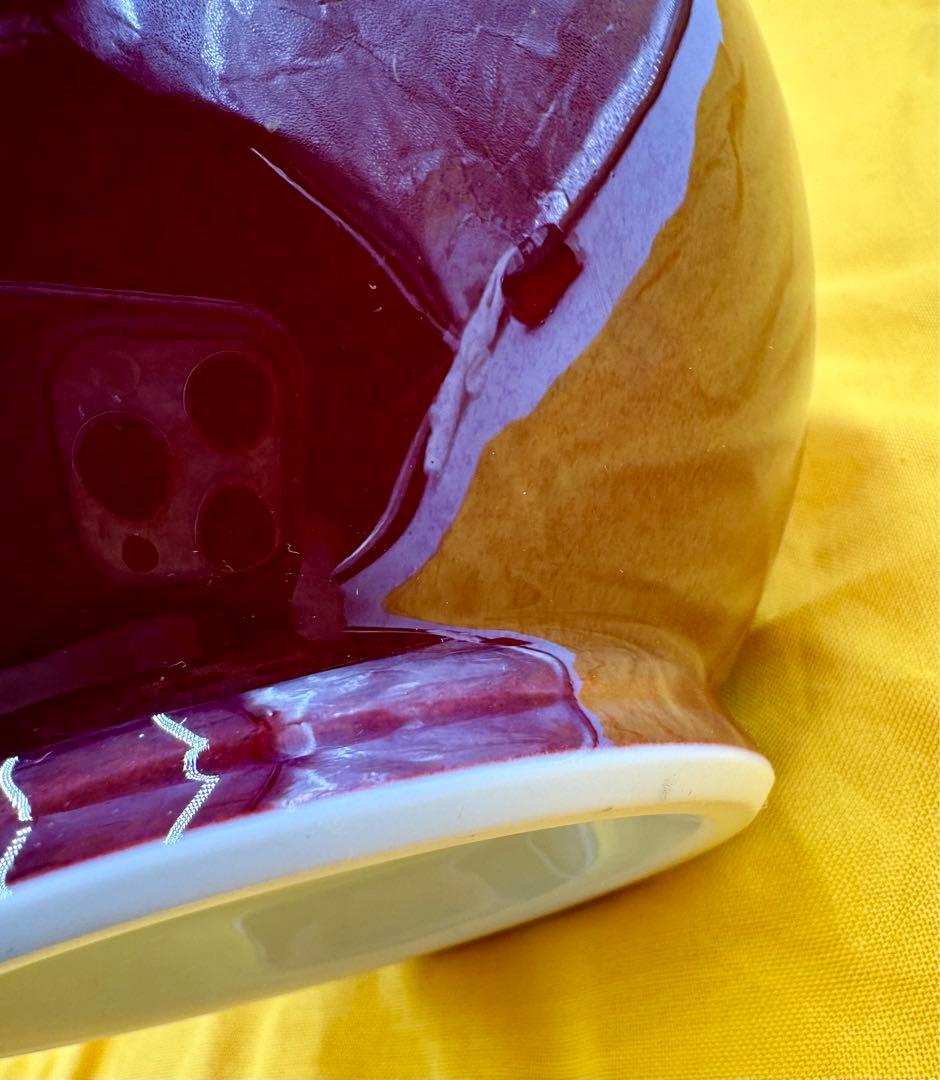 真右エ門窯　馬場真一郎　馬場真右エ門　辰砂　花瓶　未使用品　共箱　共布　栞