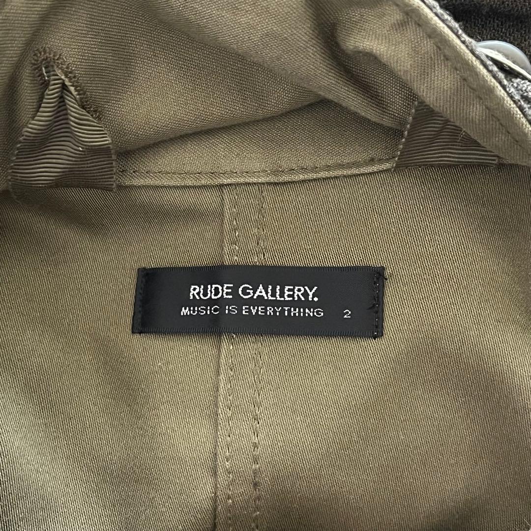 RUDE GALLERY ルードギャラリー　ライナー付 モッズコート サイズM