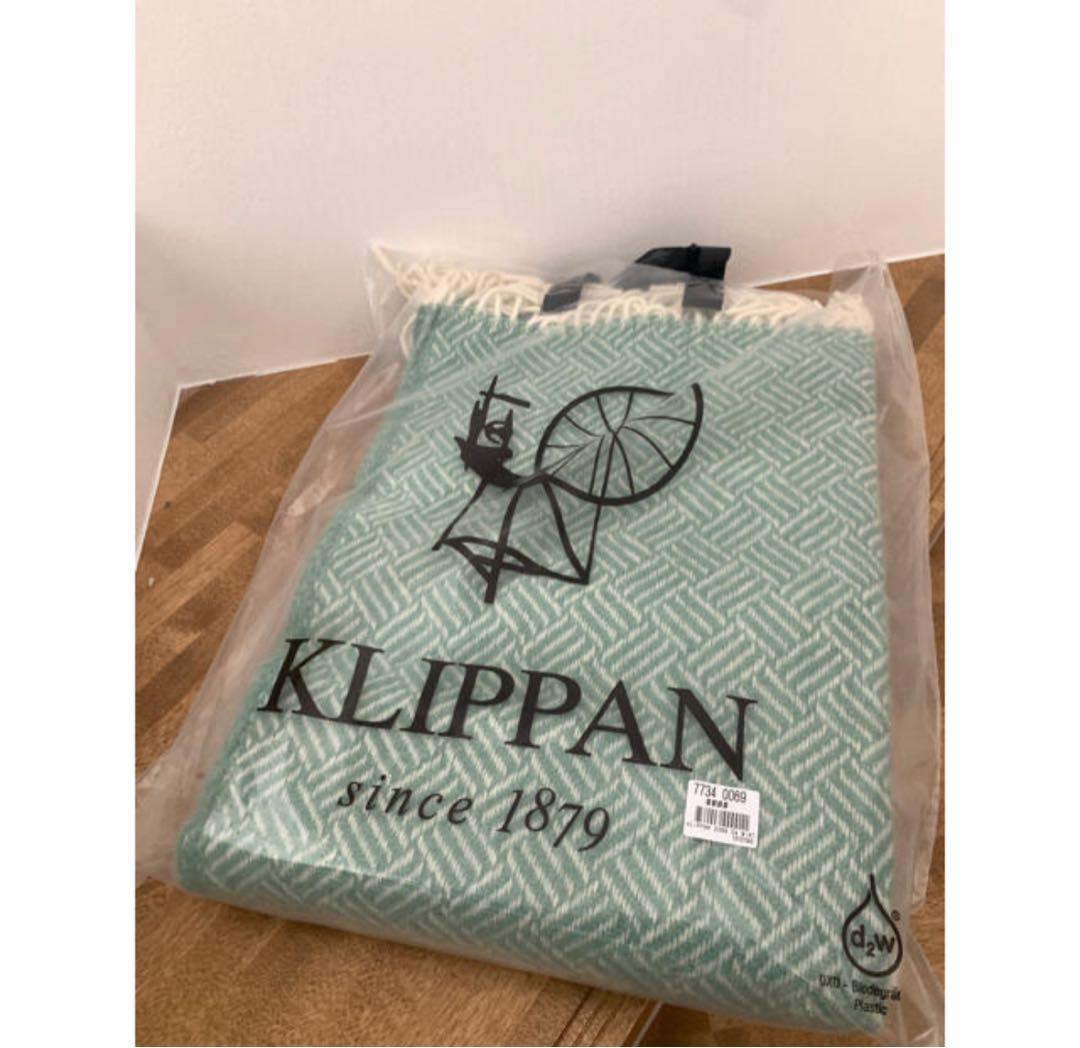 【新品未使用】ACTUS伊勢丹取扱い☆KLIPPANスローケット130×200