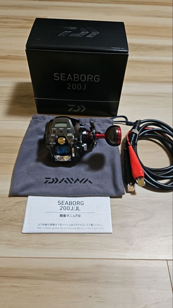【未使用】DAIWA 19SEABORG 200J 電動リール