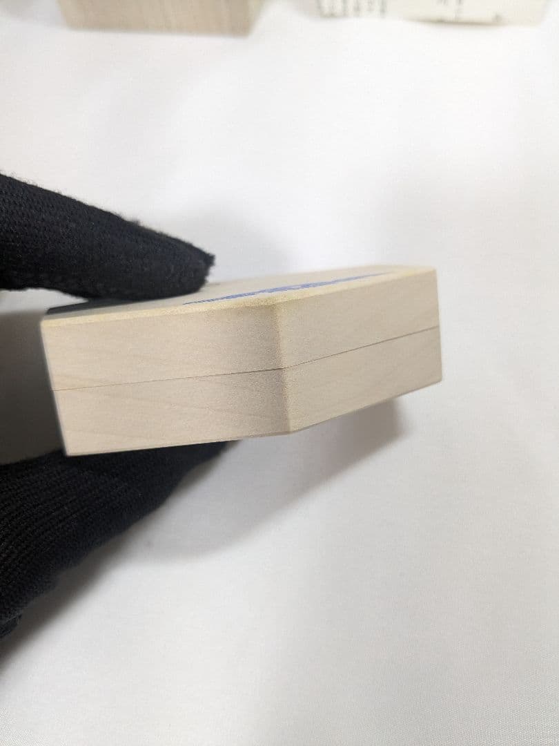 岩木秀斎 香合 亀甲形 唐草青海波絵 茶道具