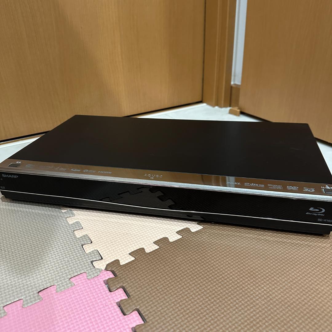 概ね美品 SHARP BD-W1600 ブルーレイレコーダー TB フルセット